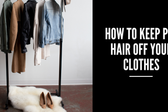 How to keep pet hair off your clothes